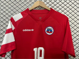 1994 Chile Home Retro  Soccer Jersey (带号)