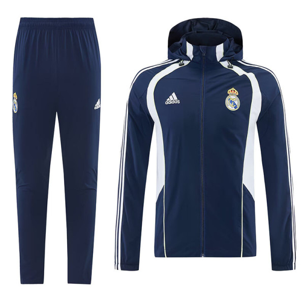 26/27 RMA Royal Blue Hooded Windbreaker Tracksuit
