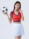 26/27 Spain Home Women Yoga  Vest