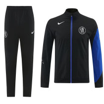 26/27 CHE Black Windbreaker Tracksuit