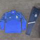 26/27 Porto Blue Half Pull Tracksuit # (蓝色半拉链)