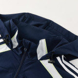 26/27 RMA Royal Blue Hooded Windbreaker Tracksuit