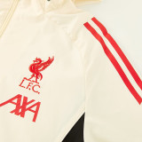 26/27 LIV Light Yellow Hooded Windbreaker Tracksuit