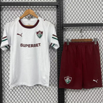 26/27 Fluminense Away Kids Soccer Jersey