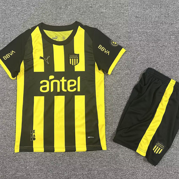26/27 Atletico Penarol Home Kids Soccer Jersey (佩纳罗尔)