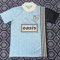 1996 Live'25 OASIS Light Blue Retro Soccer Jersey