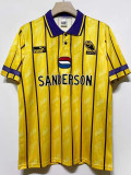 1993/1995 Sheffield Wednesday Third Yellow Retro  Soccer Jersey