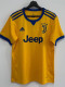 2017/2018  JUV Away Yellow Retro Soccer Jersey