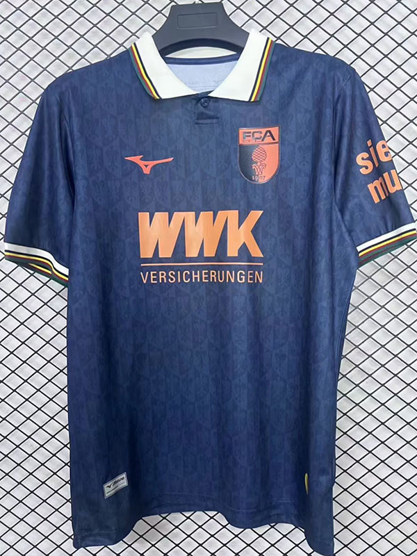 2026 Augsburg Dark Blue Fans Soccer Jersey
