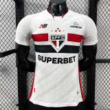 26/27 Sao Paulo Home Player Version Soccer Jersey