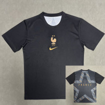 26/27 France Gatekeeper Black Fans Soccer Jersey