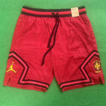 26/27 Brazil Casual NBA Edition Ball pattern Red shorts