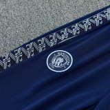 26/27 Man City Sky Blue polo shirts pants suit