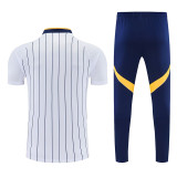 26/27 Boca Juniors White  polo shirts pants suit