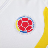 26/27 Colombia White Half Pull Tracksuit (半拉链)