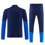 26/27 Colombia Royal Blue Half Pull Tracksuit (半拉链)