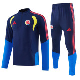 26/27 Colombia Royal Blue Half Pull Tracksuit (半拉链)