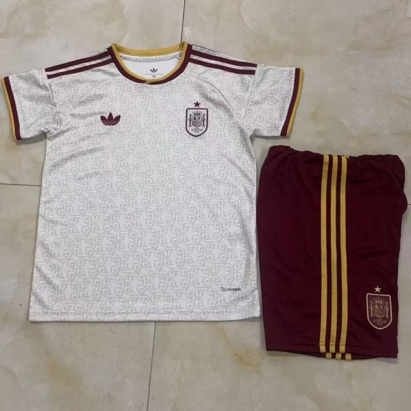 26/27 Spain Away Kids Soccer Jersey