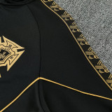26/27 Portugal Black Gold Jacket Tracksuit
