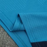 26/27 Spain Lake Blue Half Pull Tracksuit (半拉链)