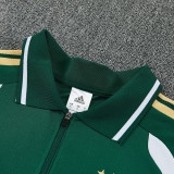 26/27 Italy Green polo shirts pants suit