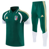 26/27 Italy Green polo shirts pants suit