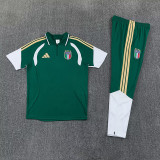 26/27 Italy Green polo shirts pants suit