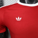 26/27 Man Utd Leisure Red Player Version Retro Soccer Jersey