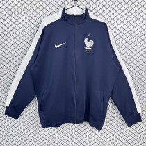 2014 France Royal Blue Retro Jacket