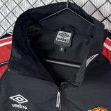 1998/1999 Man Utd Black Retro Windbreaker