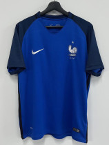 2016 France Home Retro Soccer Jersey