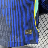26/27 Brazil Away Long Sleeve Player Version Soccer Jersey