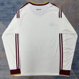 26/27 Spain Away Fans Long Sleeve Soccer Jersey长袖