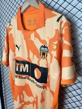 2026 Valencia Retro Edition Orange Fans Soccer Jersey