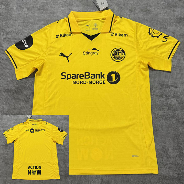 26/27 FK Bodø/Glimt Home Fans Soccer Jersey(全广告)