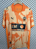 2026 Valencia Retro Edition Orange Fans Soccer Jersey