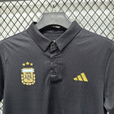 2026 Argentina AD Black Men's T-shirt Top#黑