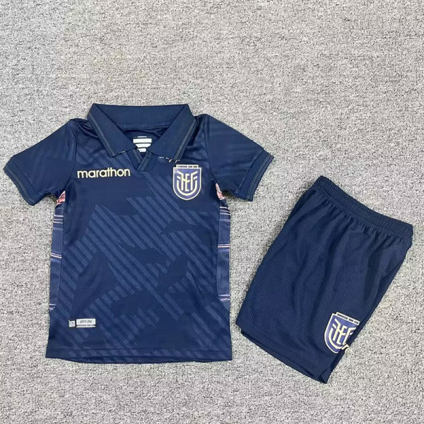 26/27 Ecuador Away Kids Soccer Jersey(V领)
