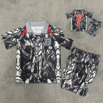 26/27 England Gemstone Special Edition Grey Kids Soccer Jersey(Ｎumber#7带号)