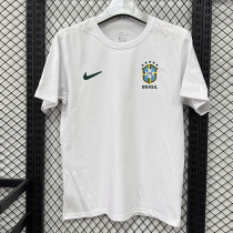 26/27 Brazil White Men's T-shirt#T291