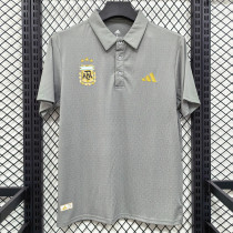 2026 Argentina AD Slate Gray Men's T-shirt Top#黑