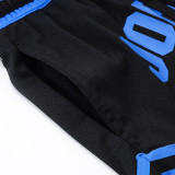 26/27 Flying Man Casual NBA Edition Shadow Black shorts#A2602