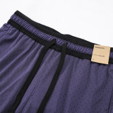 26/27 Flying Man Casual NBA Edition Mesh Dark Purple shorts#A2430