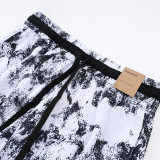 26/27 Flying Man Casual NBA Edition Camouflage white shorts#C2512
