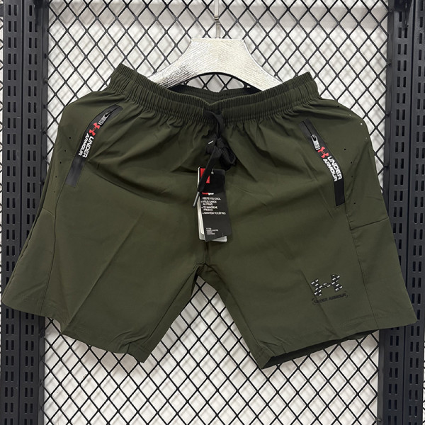 2026 UA Dark military green Casual shorts#DK5312