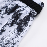 26/27 Flying Man Casual NBA Edition Camouflage white shorts#C2512