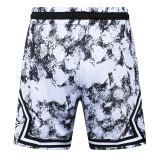 26/27 Flying Man Casual NBA Edition Camouflage white shorts#C2512