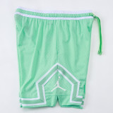 26/27 Flying Man Casual NBA Edition Apple Green shorts#A2511