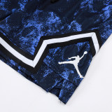 26/27 Flying Man Casual NBA Edition starry sky Blue shorts#C2516