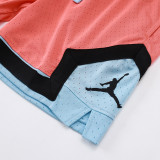 26/27 Flying Man Casual NBA Edition orange-red shorts#A2616